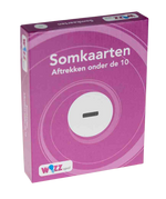 Somkaarten aftrekken onder de 10
