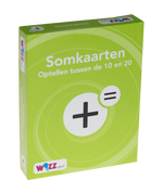 Somkaarten optellen tussen de 10 en 20 met antwoord