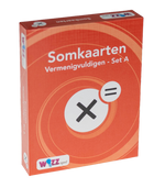 Somkaarten Vermeningvuldigen tafels 1 t/m 10 set A