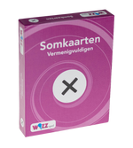 Somkaarten Vermenigvuldigen Tafels 1 t/m 10 zonder antwoord