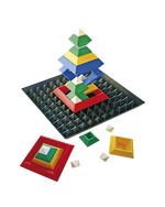 Triangle puzzel met basis