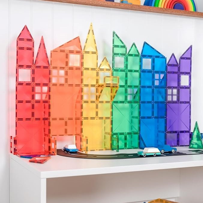 Connetix regenboog creatief pakket 102 stuks