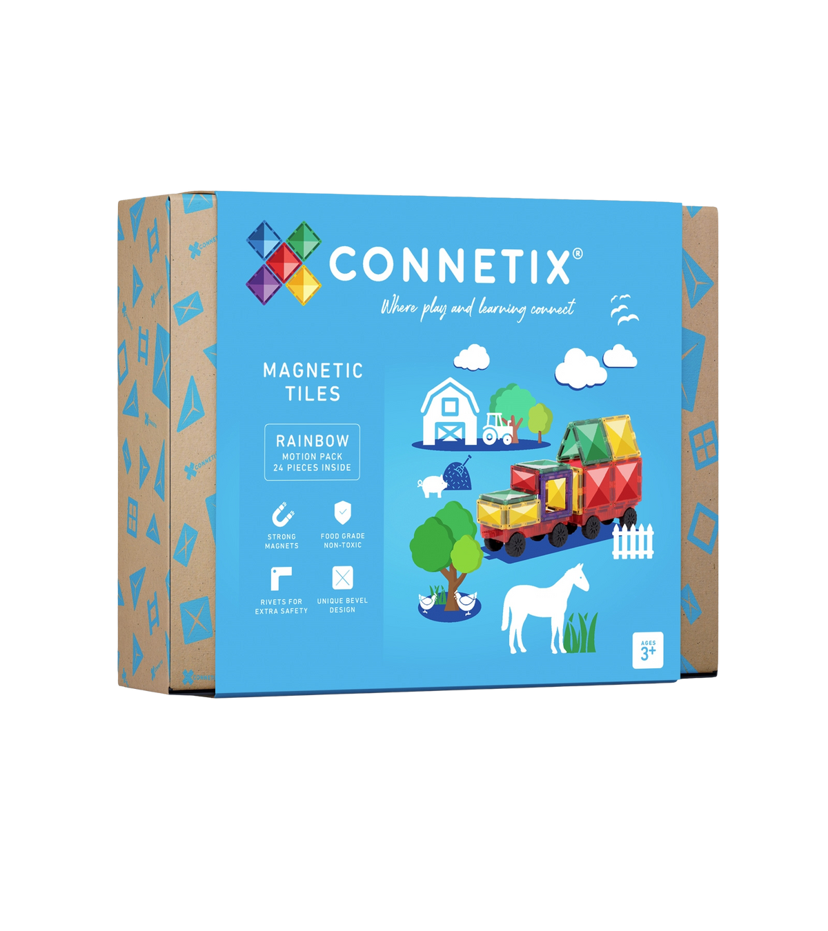 Connetix regenboog Motion pakket 24 stuks