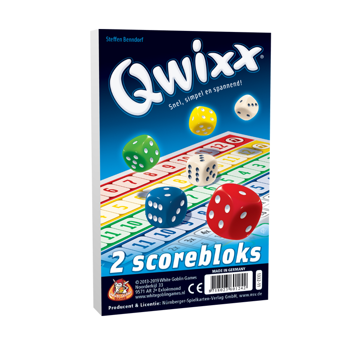 Qwixx Scorebloks