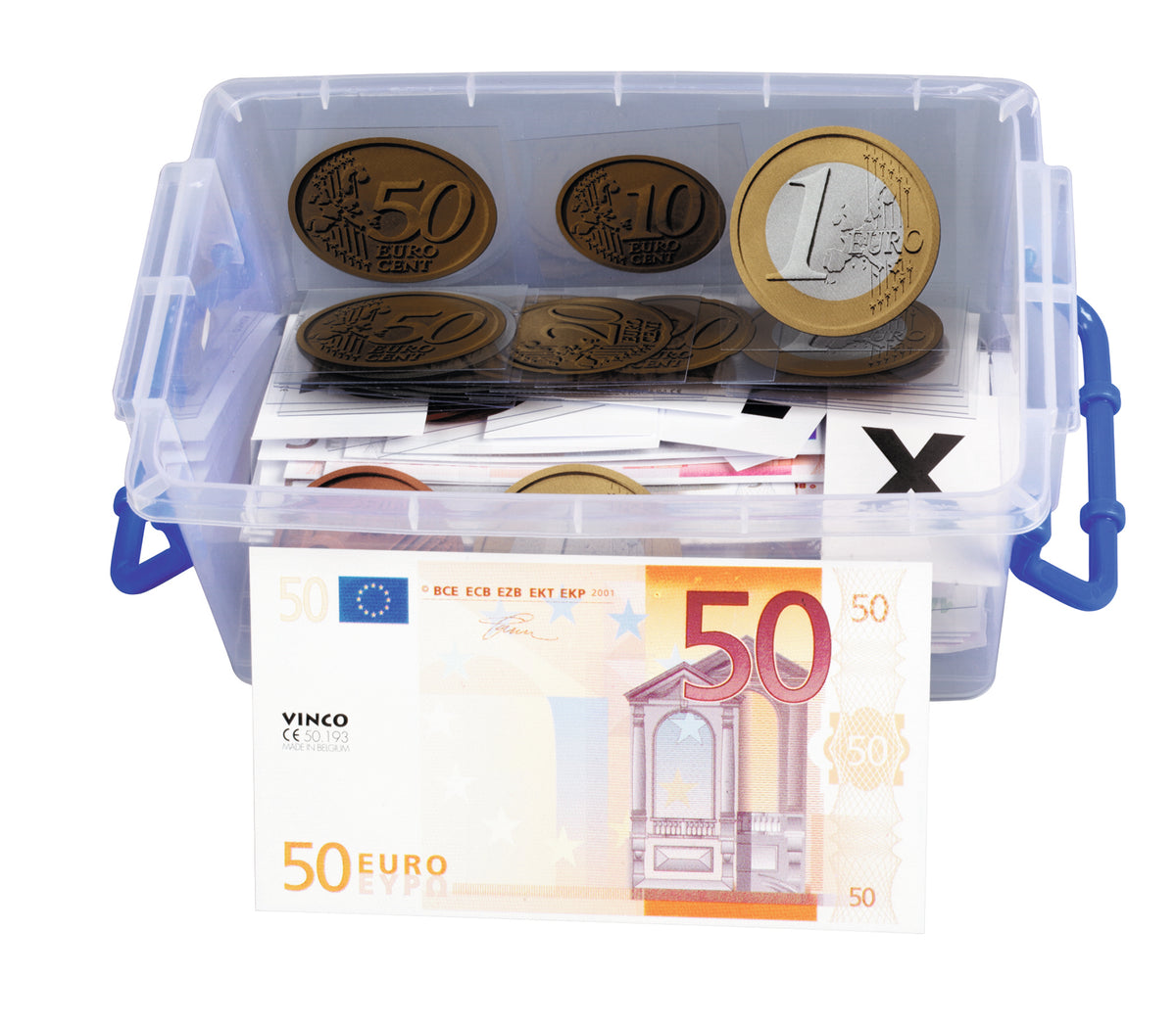 Euro speelgeld magnetisch