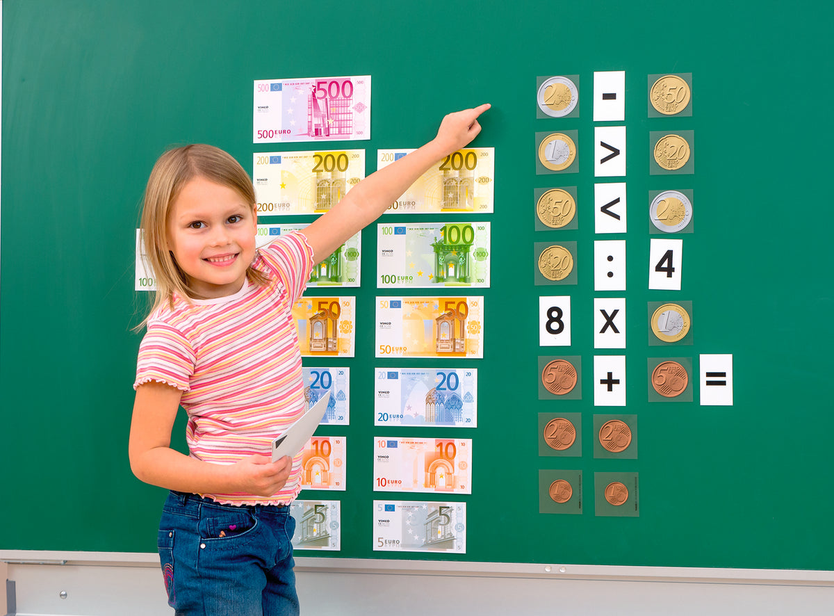 Euro speelgeld magnetisch