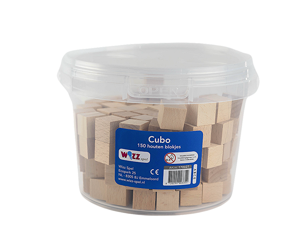 Cubo 150 houten blokjes