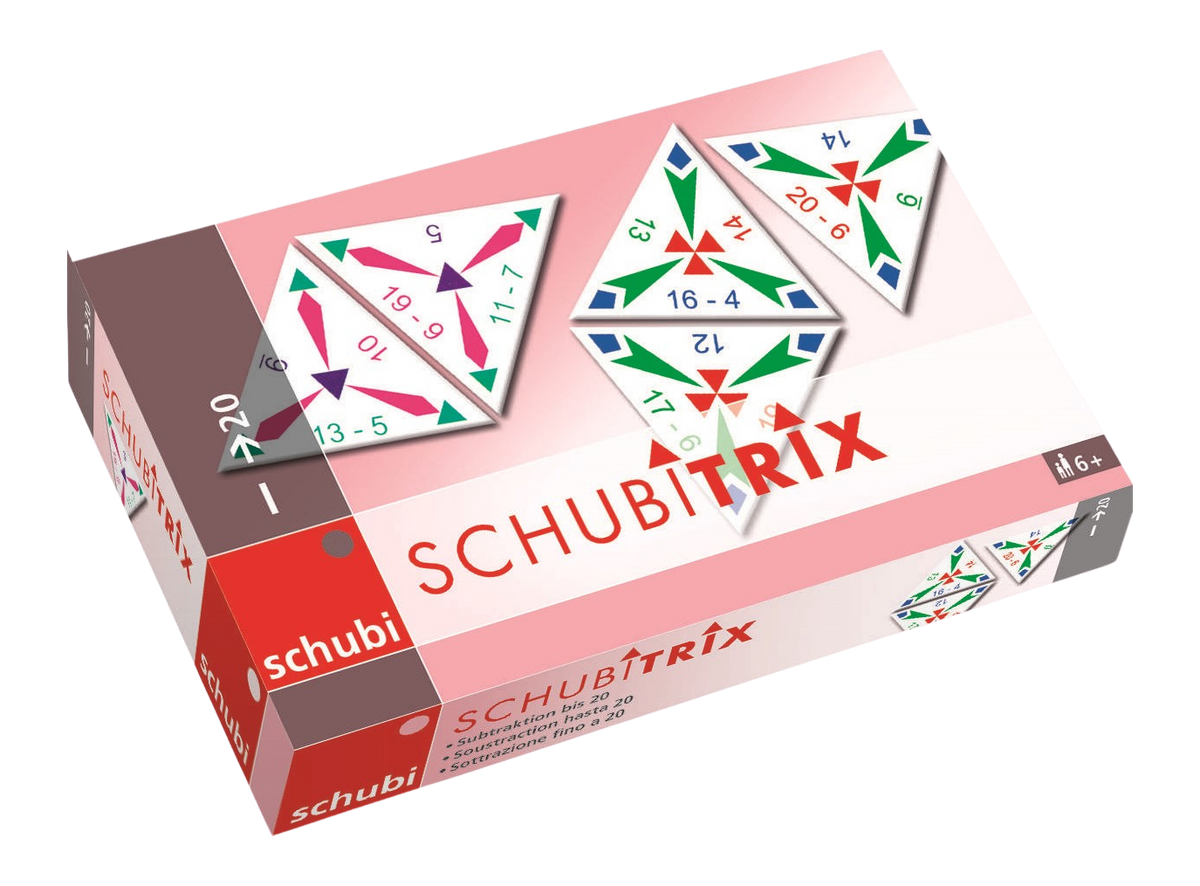 Schubitrix: Aftrekken tot 20