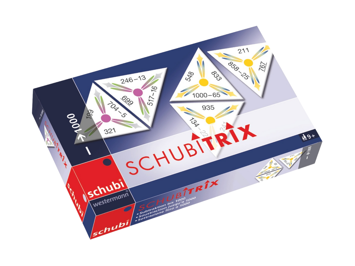 Schubitrix: Aftrekken tot 1000