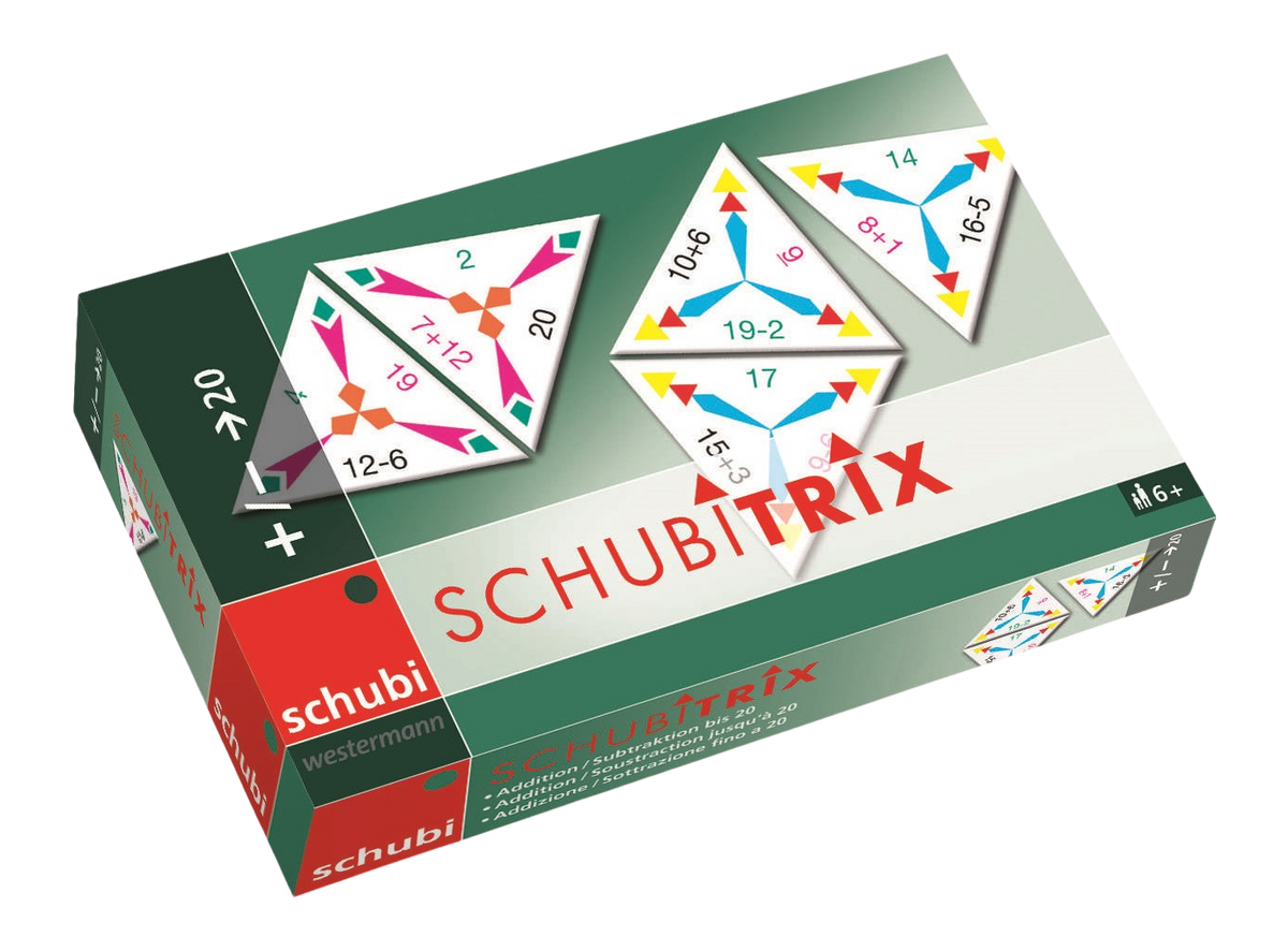 Schubitrix: Optellen / Aftrekken tot 20