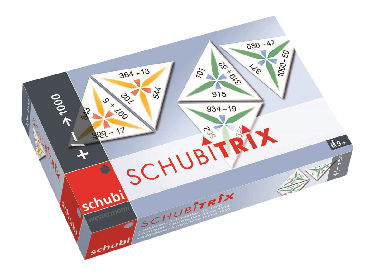 Schubitrix: Optellen / Aftrekken tot 1000