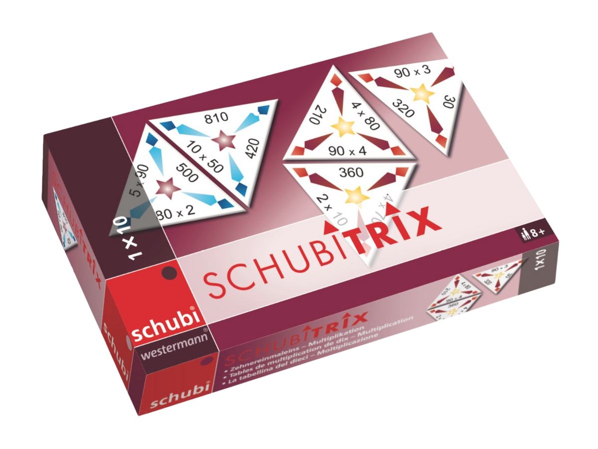 Schubitrix: De tafel van 10 - Vermenigvuldigen