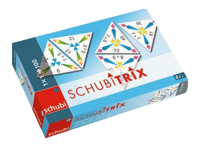 Schubitrix: Vermenigvuldigen tot 100 (Tafels 2 t/m 10)