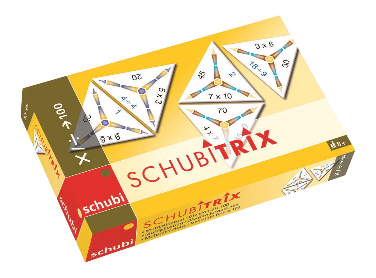 Schubitrix: Vermenigvuldigen en Delen tot 100