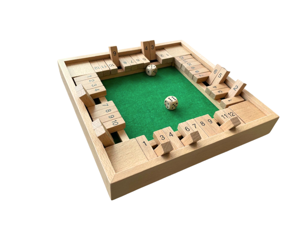Shut the Box 12 dobbelspel 2 - 4
