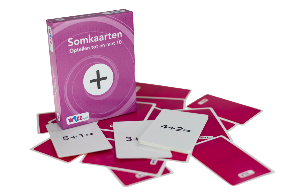 Somkaarten optellen tot en met 10