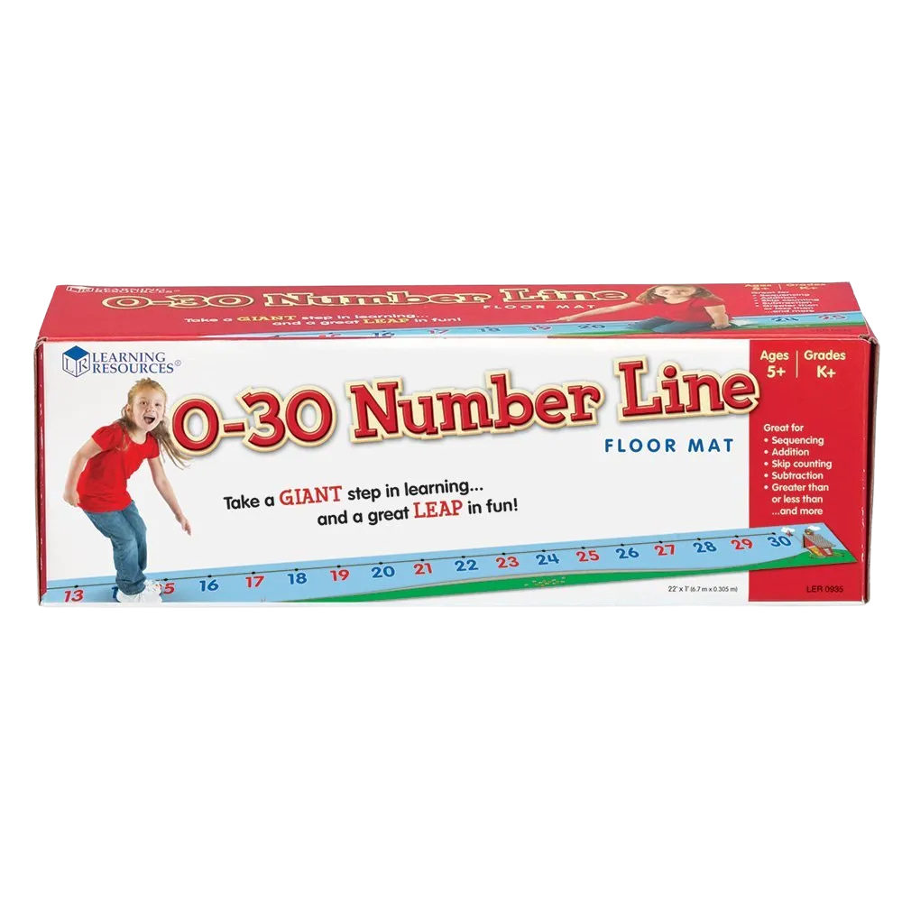Getallenlijn 0 t/m 30 (6,7 meter)