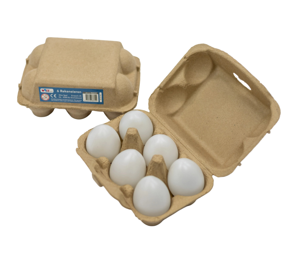 Rekeneieren 6 stuks in set van 2 dozen