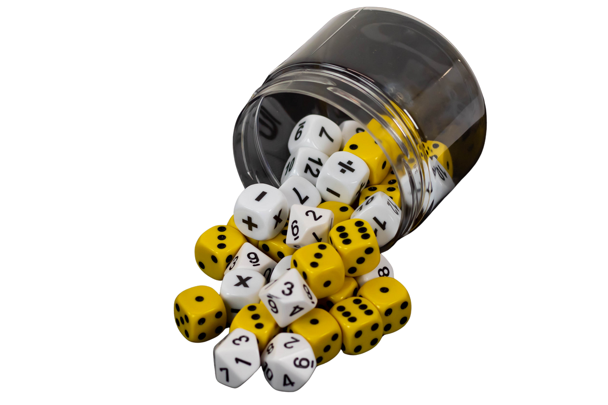 Dobbelstenen set