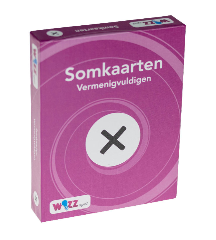 Somkaarten Vermenigvuldigen Tafels 1 t/m 10 zonder antwoord