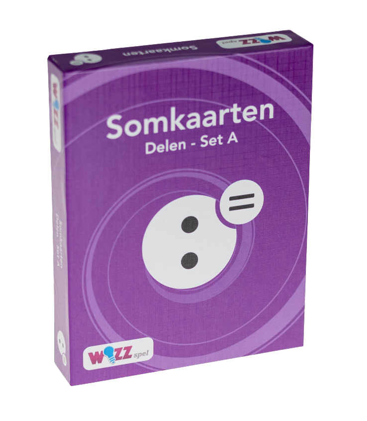 Somkaarten Delen deeltafels 1 t/m 10 set A