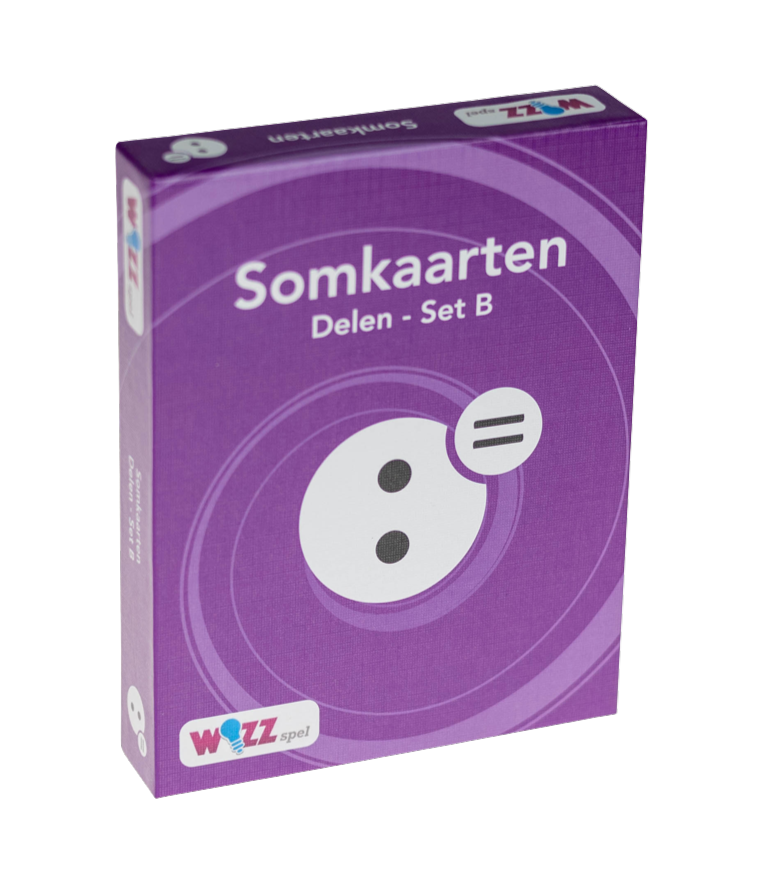 Somkaarten Delen deeltafels 1 t/m 10 set B