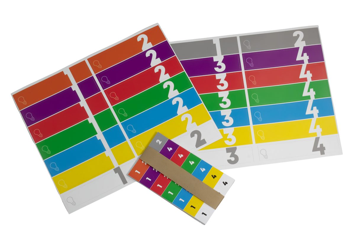 Stickerset voor de Rekenkast