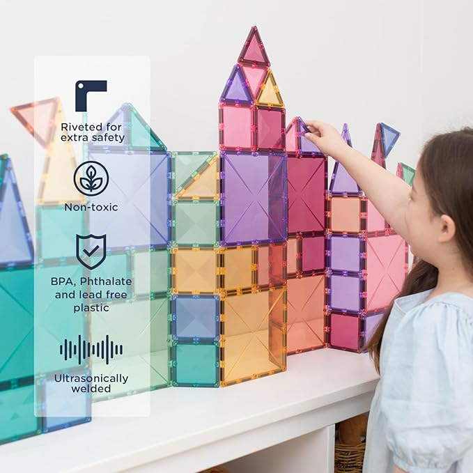 Connetix pastel creatief pakket 120 stuks