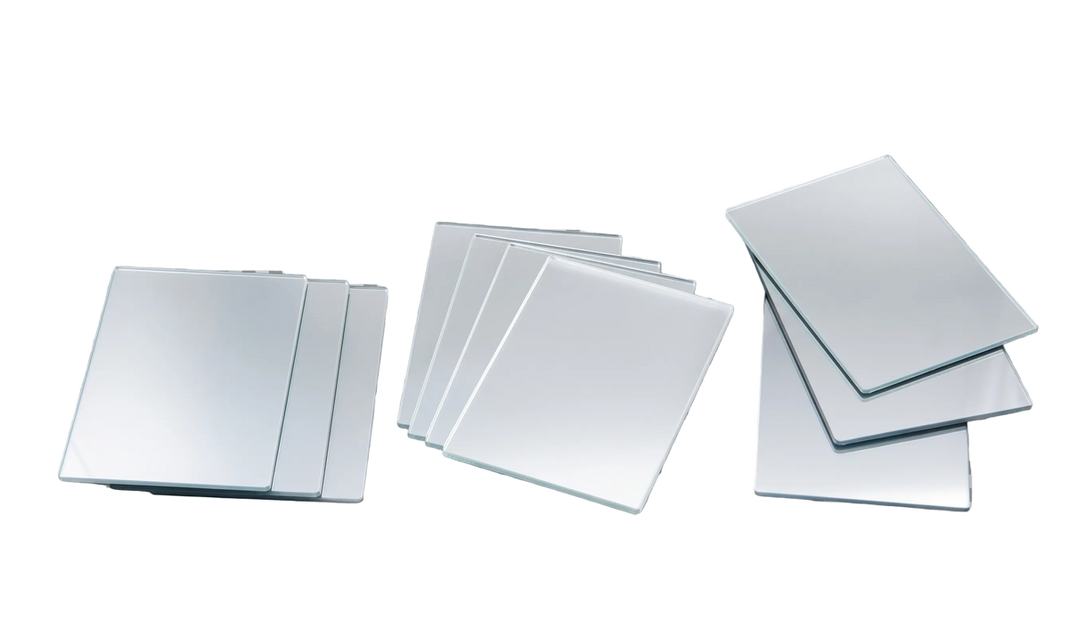 Spiegel onbreekbaar 15x10cm set 15 stuks