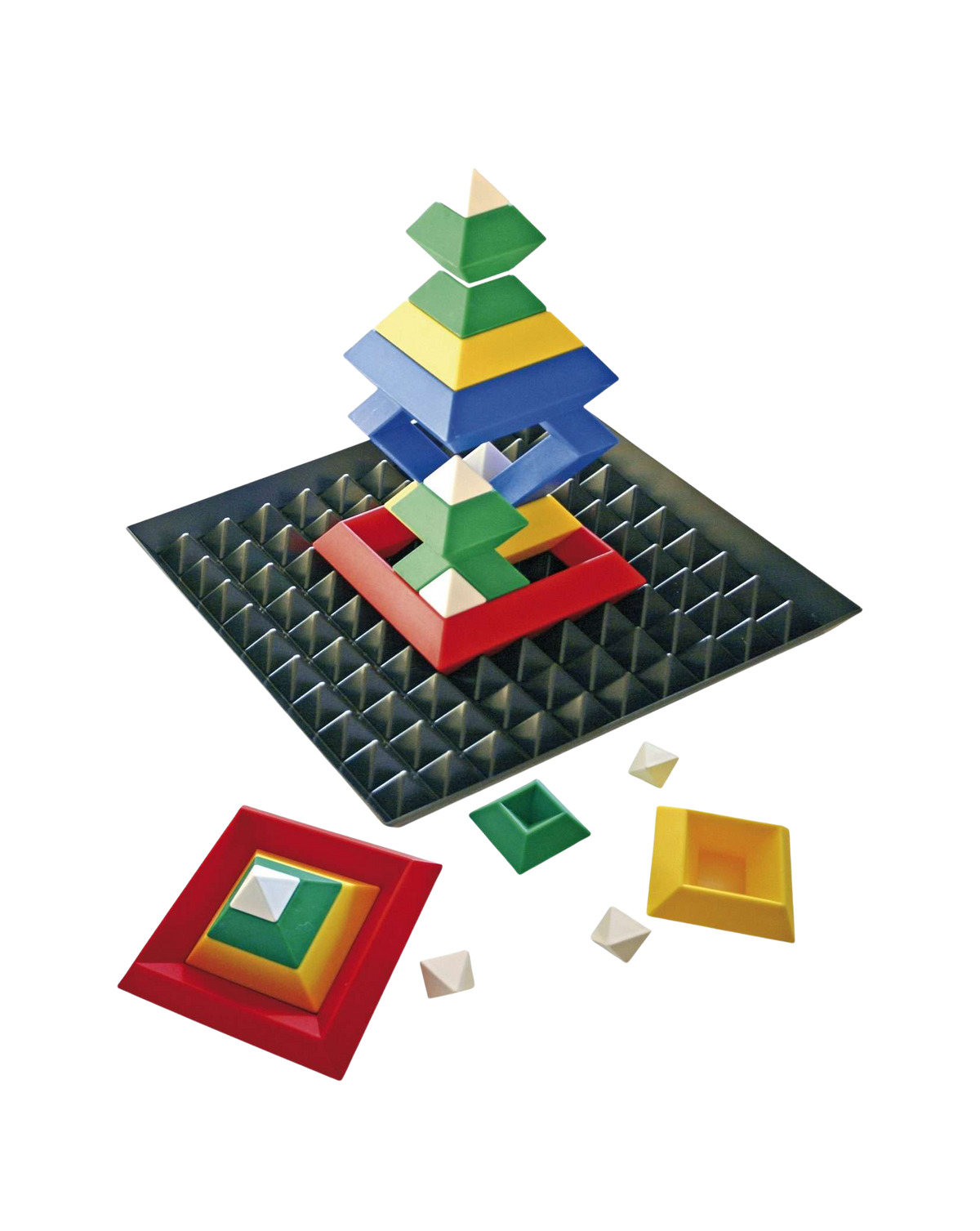 Triangle puzzel met basis